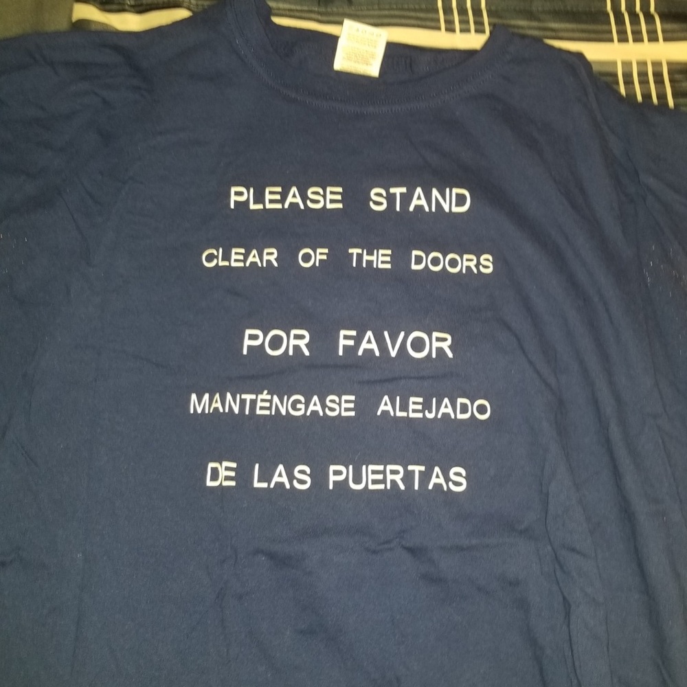 Monorail matching Disney men’s short sleeved shirt